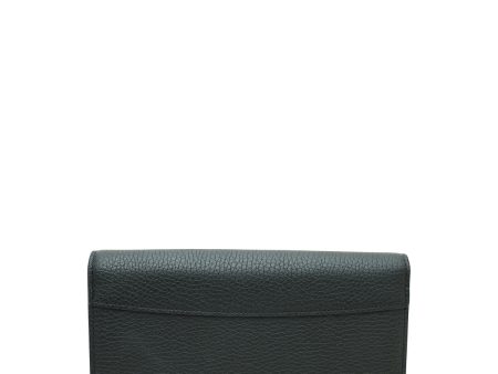 Louis Vuitton Black Capucines Long Wallet W  Braided Detail Online