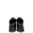 Louis Vuitton Black Logo Enamel Bar Embellished Loafers 38.5 Supply