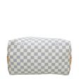 Louis Vuitton Azur Speedy 30 Bandouliere Bag W  YN Initials Fashion