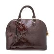 Louis Vuitton Amarante Monogram Vernis Alma PM Bag Cheap