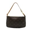 Brown Louis Vuitton Monogram Pochette Accessoires Shoulder Bag Fashion