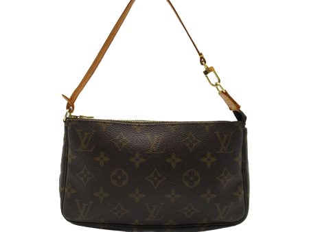 Brown Louis Vuitton Monogram Pochette Accessoires Shoulder Bag Fashion