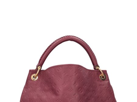 LOUIS VUITTON Artsy MM Empreinte Bordeaux For Discount