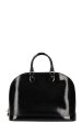 LOUIS VUITTON Alma MM Epi Vernis Black on Sale