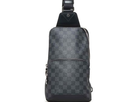 Louis Vuitton  Damier Graphite Avenue Sling Crossbody Bag () Cheap