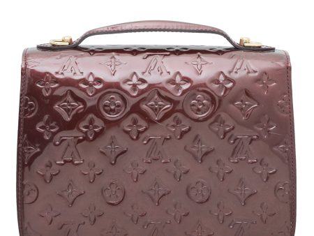 Louis Vuitton Amarante Monogram Vernis Mirada Bag For Cheap