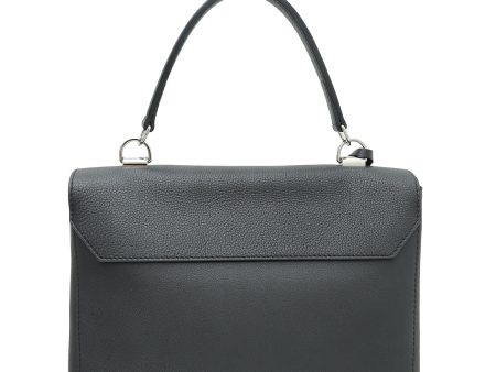 Louis Vuitton Black Lockme II Top Handle Bag Cheap