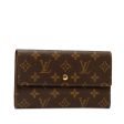 Brown Louis Vuitton Monogram Porte Tresor International Long Wallets Supply