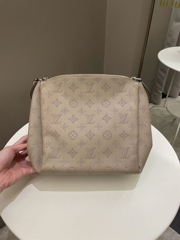 Louis Vuitton Babylone BB Two-Way Bag Galet Beige Mahinda Leather For Cheap