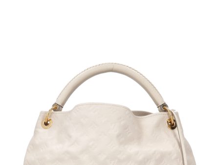 LOUIS VUITTON Artsy MM Bag Empreinte Ivory Online Hot Sale