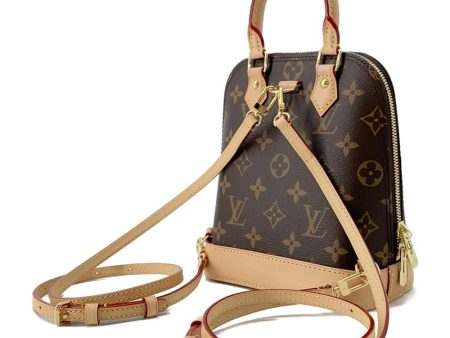 LOUIS VUITTON Alma・Backpack Red M47132 Monogram Online Hot Sale