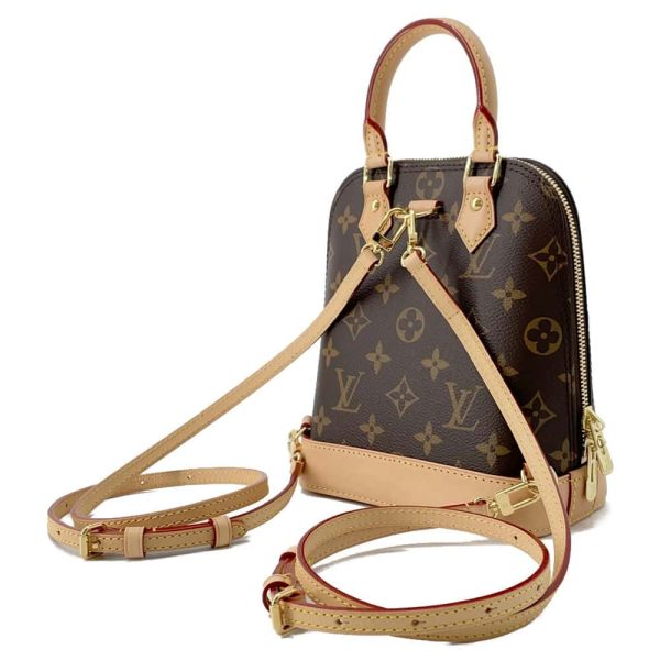 LOUIS VUITTON Alma・Backpack Red M47132 Monogram Online Hot Sale