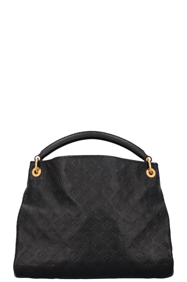 LOUIS VUITTON Artsy MM Hobo Bag Empreinte Black Hot on Sale