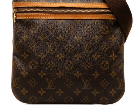 Brown Louis Vuitton Monogram Pochette Bosphore Crossbody Bag Online now