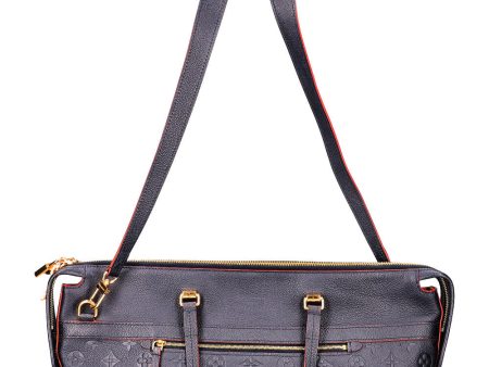 LOUIS VUITTON Bastille Bag Empreinte Blue Fashion