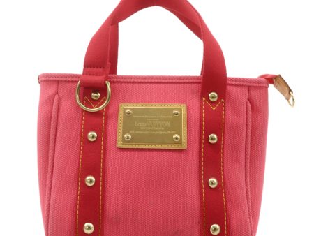 Louis Vuitton Antigua Cabas PM Tote Bag Hand Bag Rose M40088 Cheap