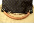 LOUIS VUITTON Artsy MM Monogram Canvas Hobo Bag Brown Online now