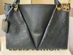 Louis Vuitton V Tote MM Black Empreinte For Discount