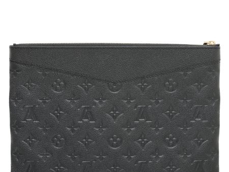 Louis Vuitton Black Monogram Empreinte Daily Pouch Discount