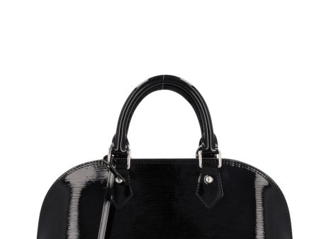 LOUIS VUITTON Alma PM Epi Vernis Black Supply