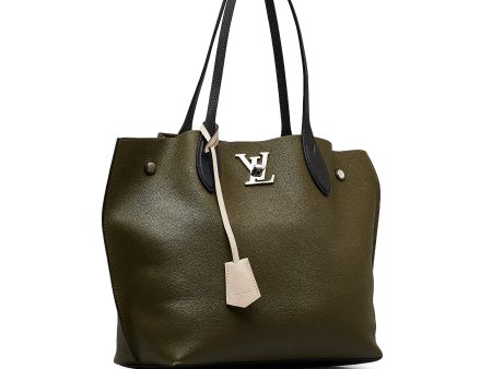 Green Louis Vuitton Lockme Go Tote Online Hot Sale