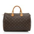 Louis Vuitton Vintage Monogram Canvas Speedy 35 Satchel (SHF-H4SBBN) Online Sale