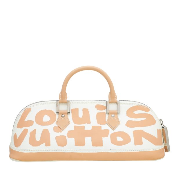 Louis Vuitton Beige Horizontal Alma Graffiti Bag on Sale