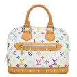 Louis Vuitton White Multicolor Monogram Alma Bag For Cheap