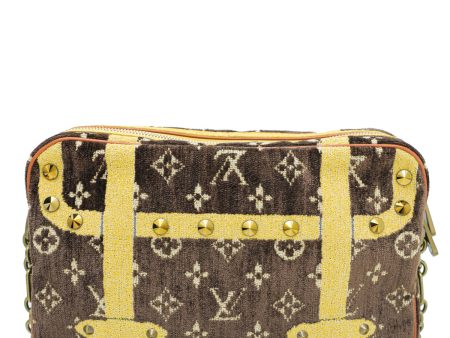 Louis Vuitton Bicolor Alligator Monogram Trompe L oeil Trocadero Bag For Sale