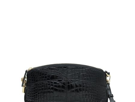 Louis Vuitton Black Crocodile Lockit Clutch Supply