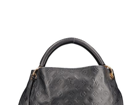 LOUIS VUITTON Artsy MM Empreinte Bag Midnight Blue Supply