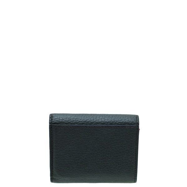 Louis Vuitton Black Capucines Compact Wallet Cheap