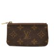 Brown Louis Vuitton Monogram Pochette Cles Coin Pouch Discount