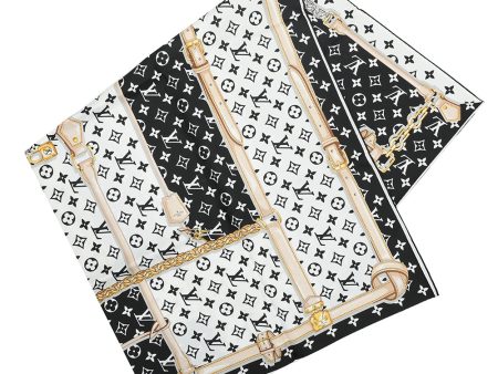 Louis Vuitton Bicolor Monogram Confidential Square Silk Scarf Online