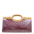 Louis Vuitton Violet Monogram Vernis Roxbury Drive Bag Discount