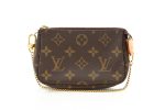 Louis Vuitton 2014  Monogram Mini Pouchette on Chain Online