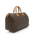 Louis Vuitton Vintage Monogram Canvas Speedy 35 Satchel (SHF-H4SBBN) Online Sale