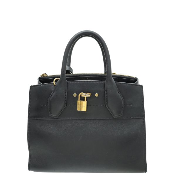 Louis Vuitton Black City Steamer PM Bag Online Hot Sale