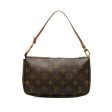 Brown Louis Vuitton Monogram Pochette Accessoires Shoulder Bag Cheap