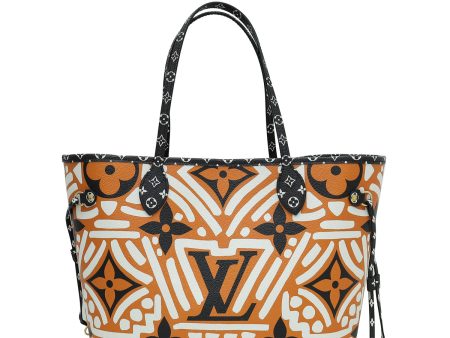 Louis Vuitton Tricolor Monogram Giant Crafty Neverfull MM Bag For Sale