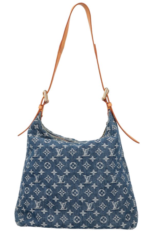 LOUIS VUITTON Baggy Bag GM Denim Blue Supply