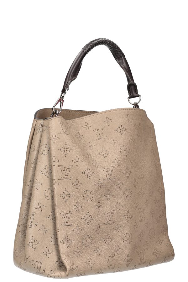 LOUIS VUITTON Babylone PM Mahina Beige For Sale