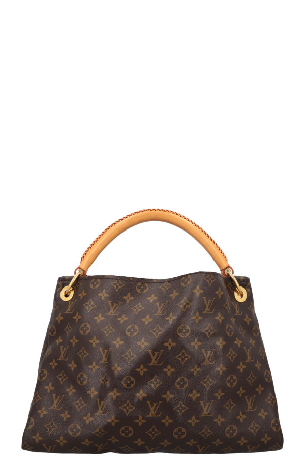 LOUIS VUITTON Artsy MM Hobo Bag MNG Canvas Online now