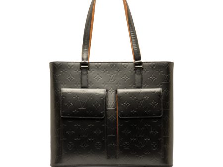 Gray Louis Vuitton Monogram Mat Wilwood Tote Bag Online Hot Sale