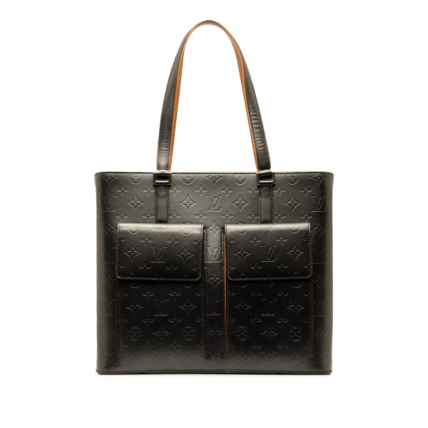 Gray Louis Vuitton Monogram Mat Wilwood Tote Bag Online Hot Sale