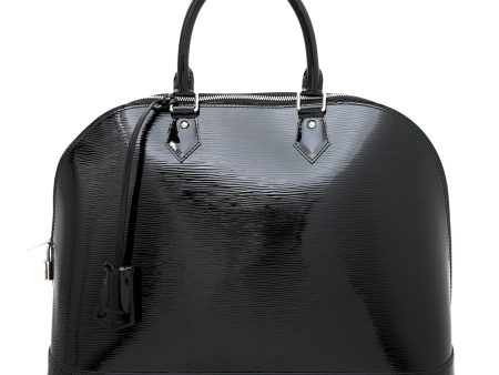 Louis Vuitton Black Alma GM Bag on Sale