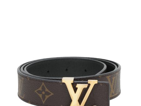 Louis Vuitton Bicolor Initiales Reversible Belt 34 Online