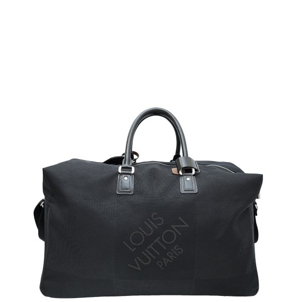 Louis Vuitton Black Damier Geant Albatros Duffel Bag W  BP Tag Hot on Sale