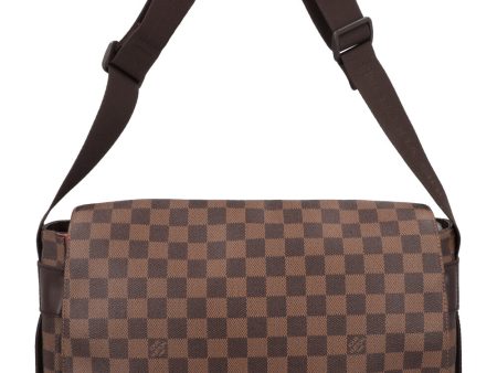 LOUIS VUITTON Bastille Messenger Bag Damier Ebene Hot on Sale