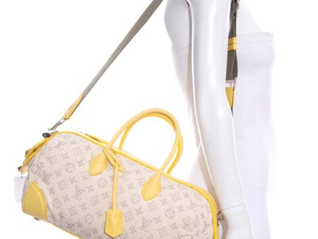 Louis Vuitton 2011 Limited Edition Ivory & Yellow Speedy Online